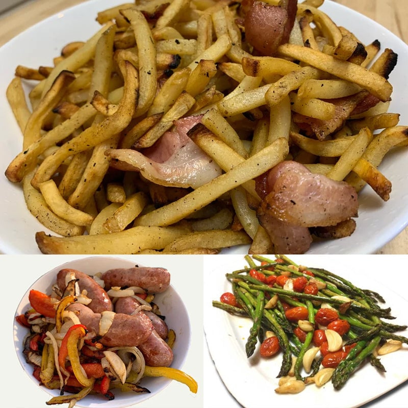 🔥 Rolling Grilling Basket