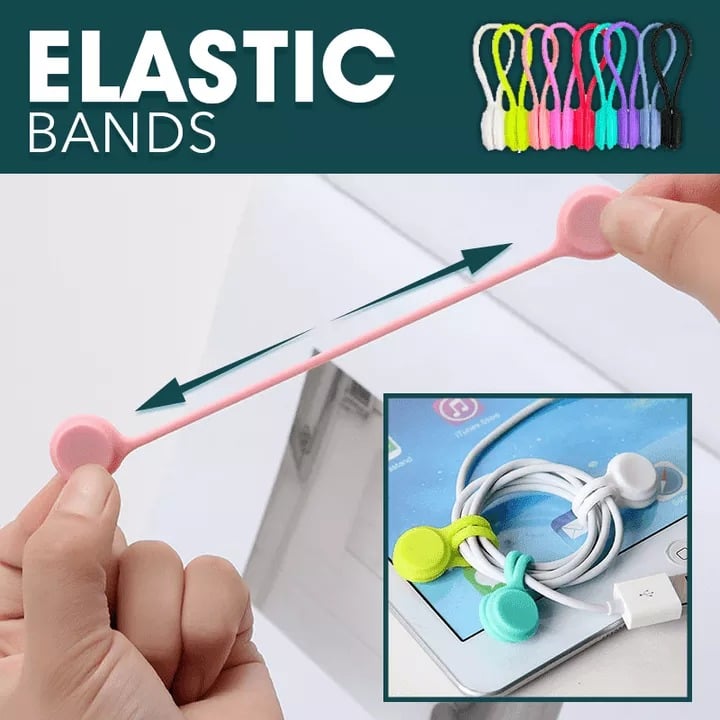 🎁Snap-On Magnetic Cable Ties