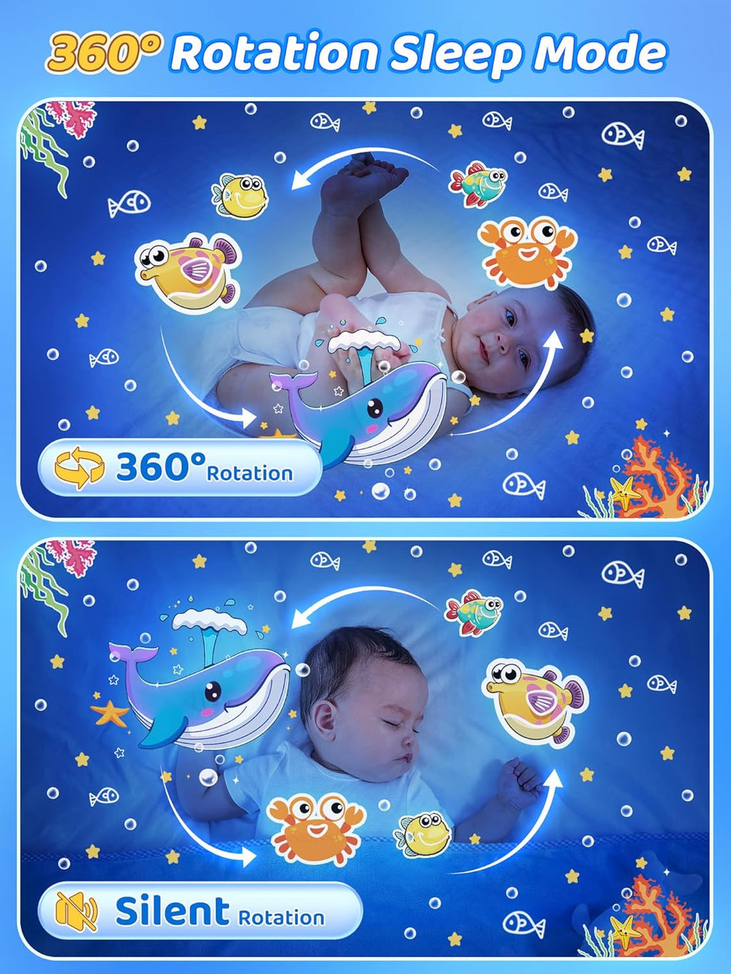 ✨ Kids Cartoon Projector Lamp ✨