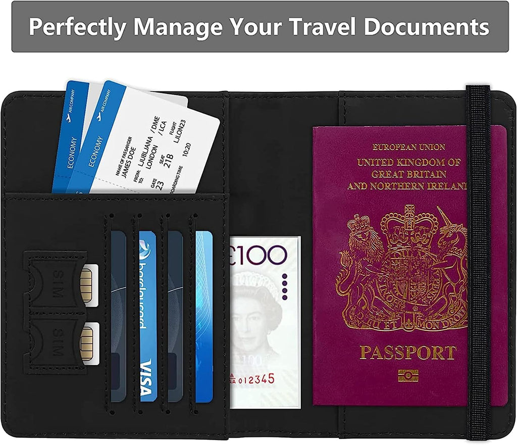 Passport Holder Travel Wallet