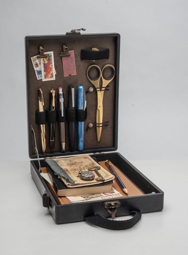 🎁Writers Messenger Wood Box A5