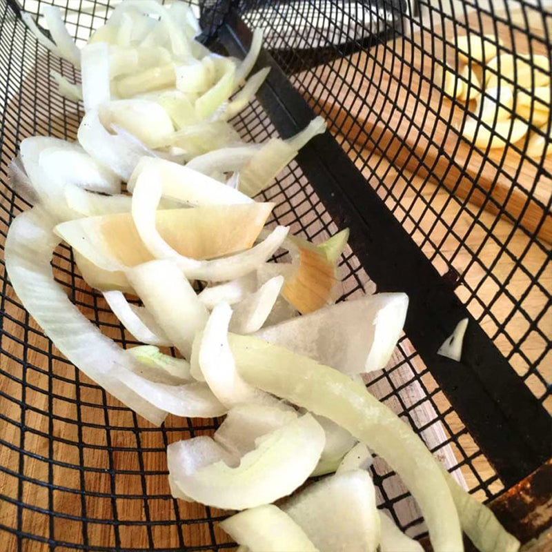 🔥 Rolling Grilling Basket