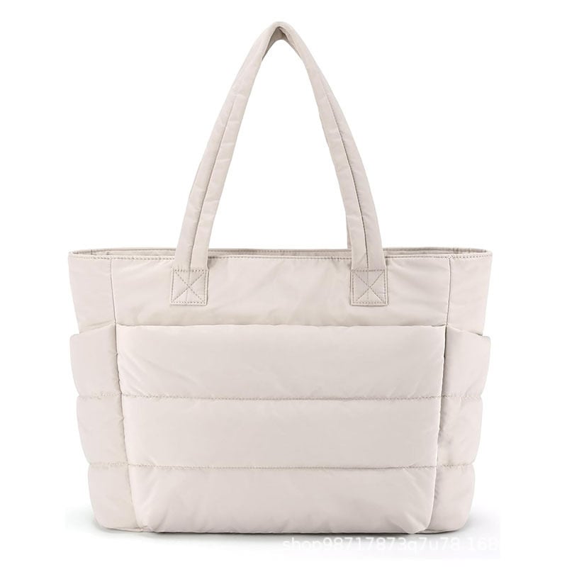 Lightweight Puffy Tote Bag