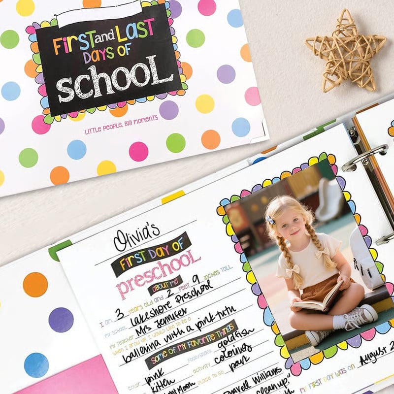 📚Easiest School Days Memory Album