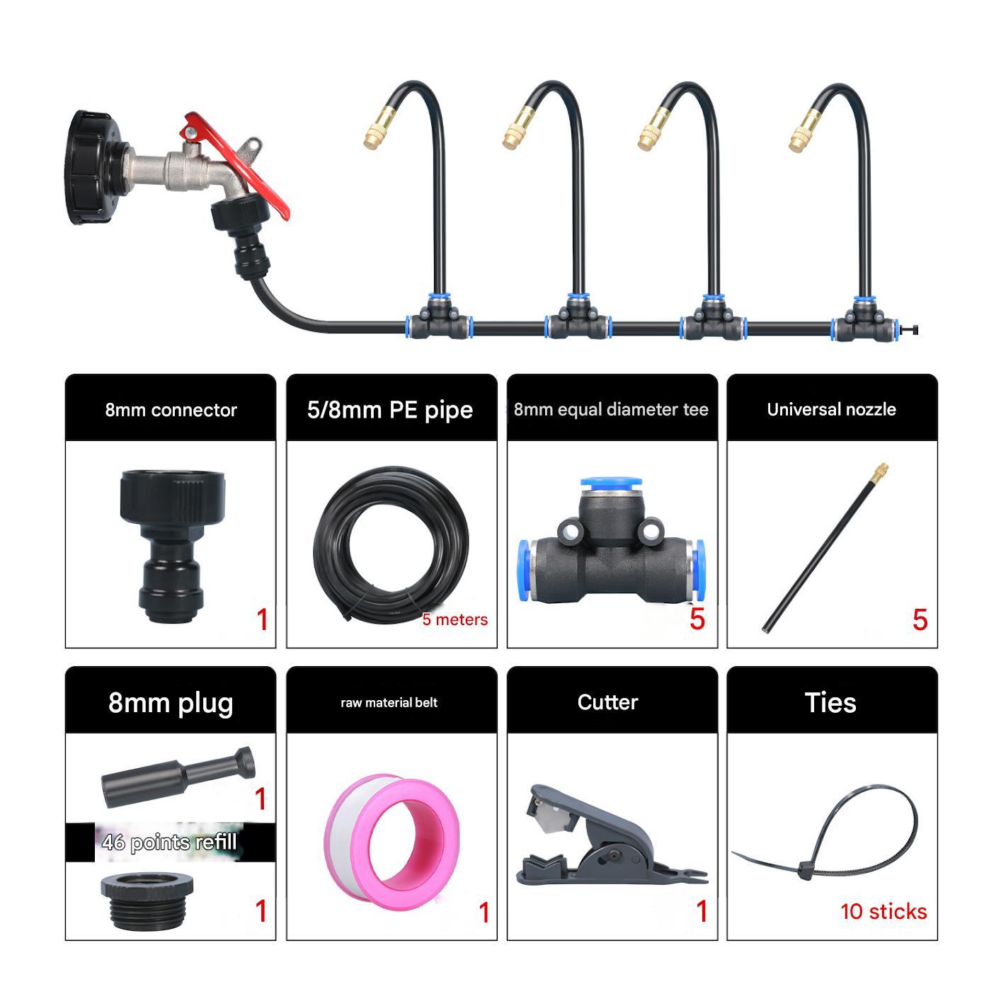 Outdoor Misting Cooling System