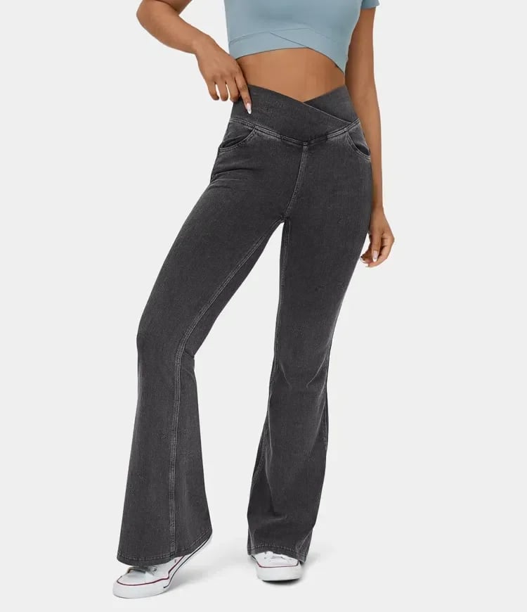High Waisted Flare Pants