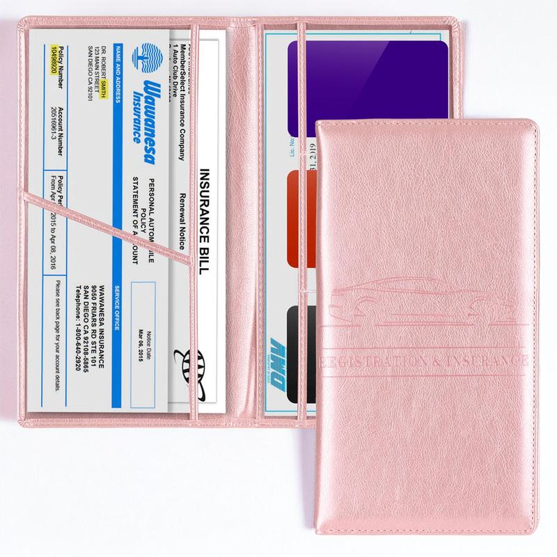 Car Registration & Insurance Card Holder