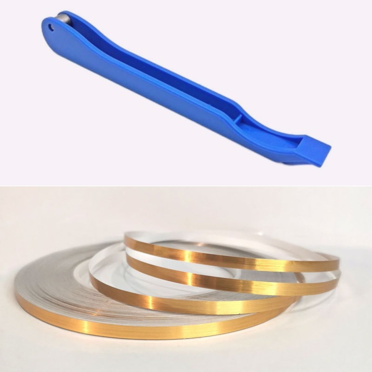 Hand foiler 7/32" for stained glass copper foiling tool