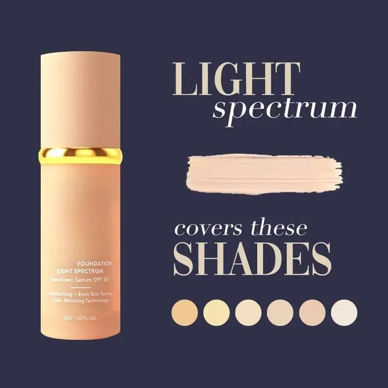 🔥🎁 Foundation 4 in 1 - Light Spectrum