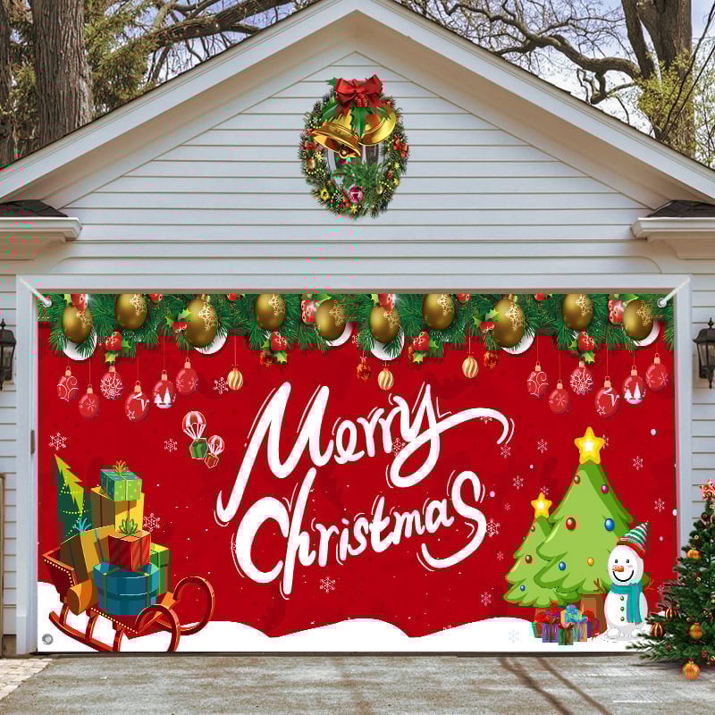 🎄 Christmas  Reusable Garage Door Decoration