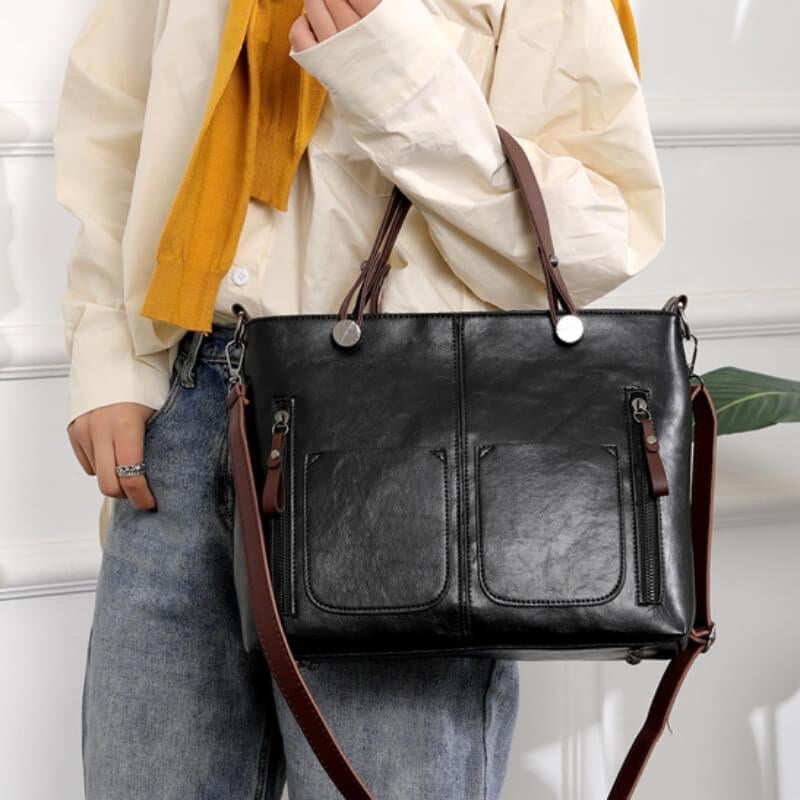 (Hot SALE-49% OFF )Ladies vintage leather shoulder bag