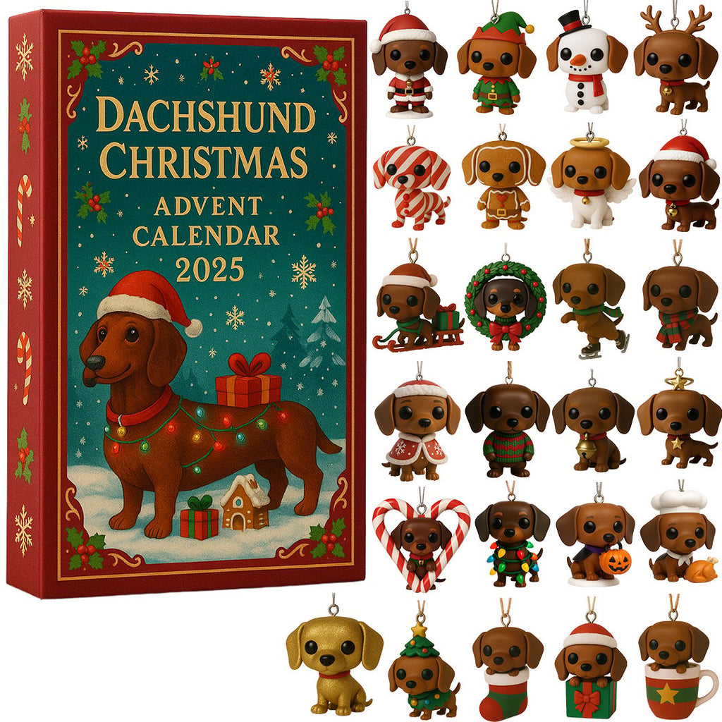 🎄Dachshund Christmas Advent Calendar 2025