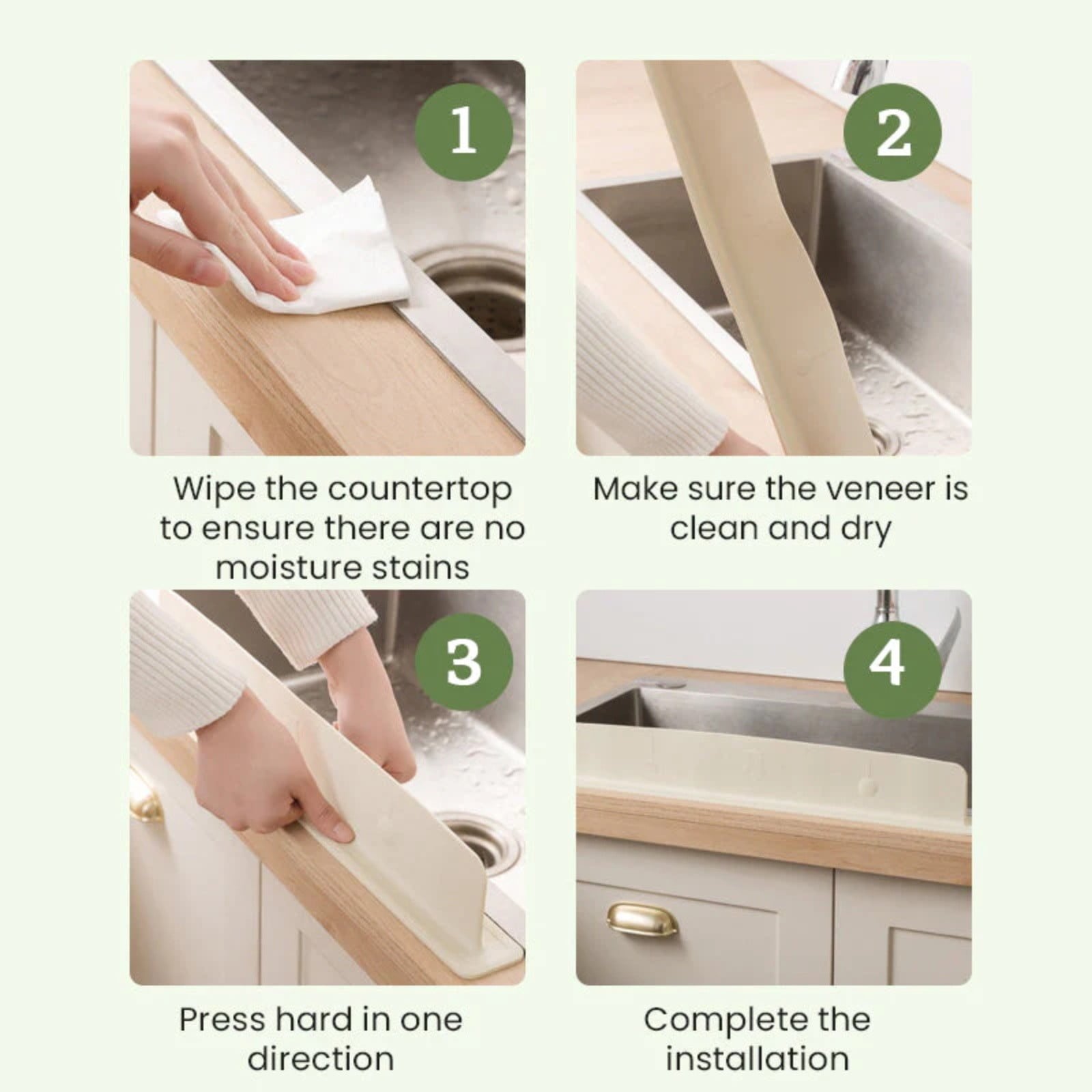 🏆Hot Sale⚡Kitchen Sink Splash Guard - Keep Your Counter Dry & Clean💧