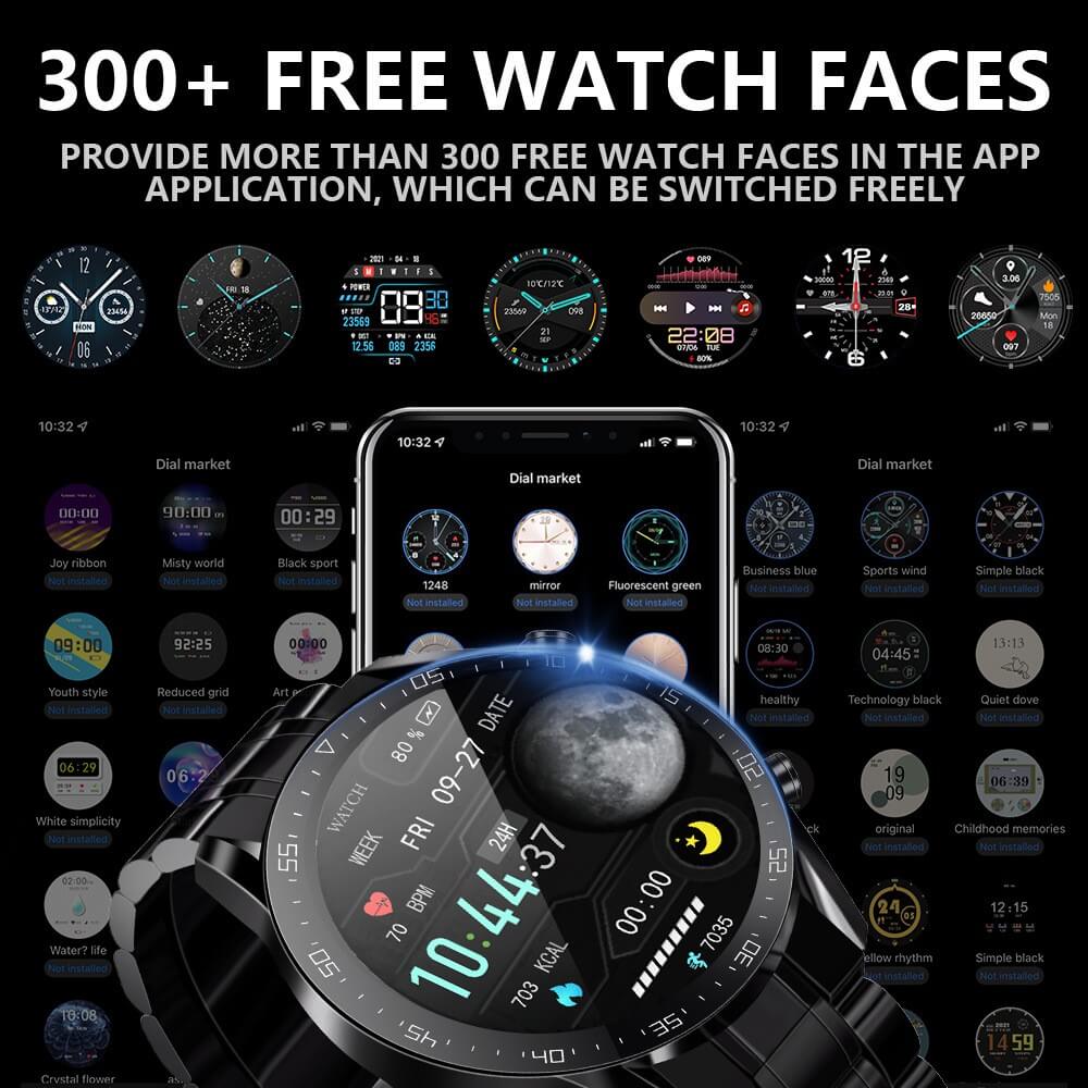 Multifunctional Bluetooth Talk Casual Smartwatch For Men/Women