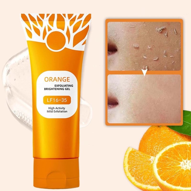 Orange Enzyme Exfoliating Gel 50g – Facial Cleansing Peel