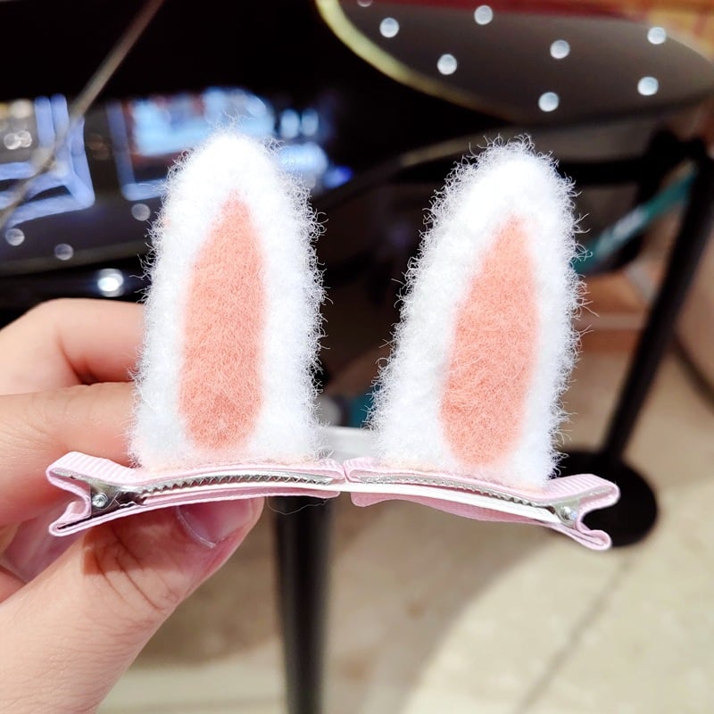 Rabbit Ears Plush Hair Clip🐰