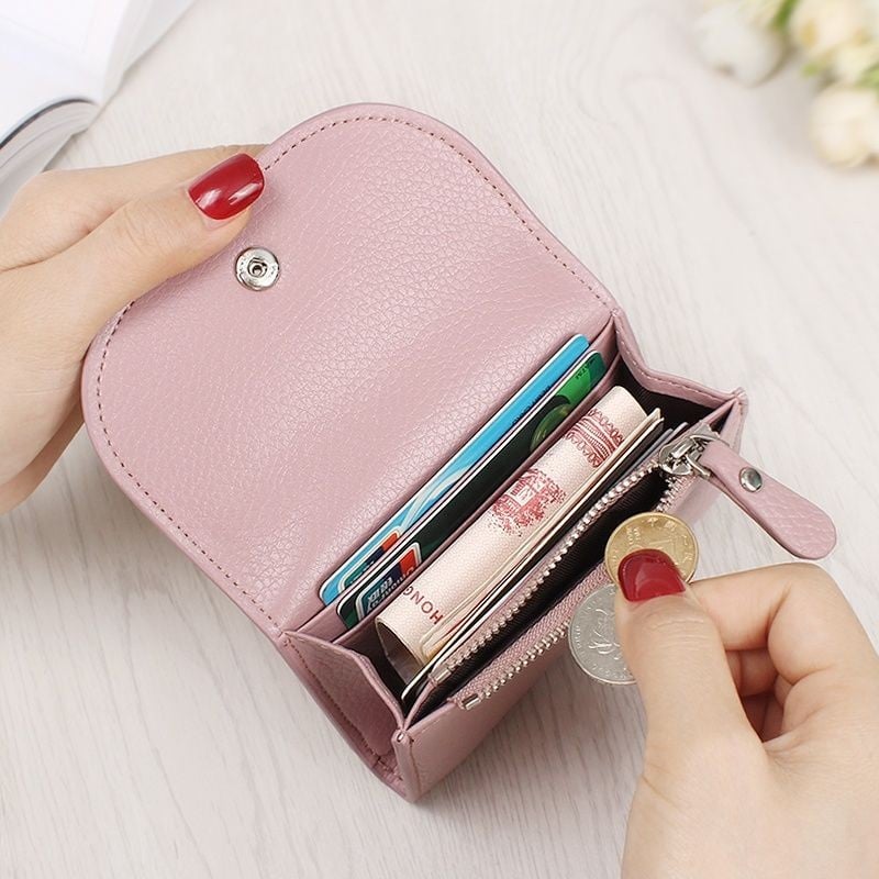 Mini Wallet For Men And Women Soft Leather Bag