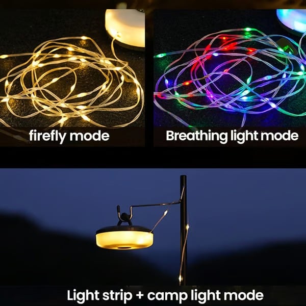🔥Outdoor Waterproof Portable Stowable String Light