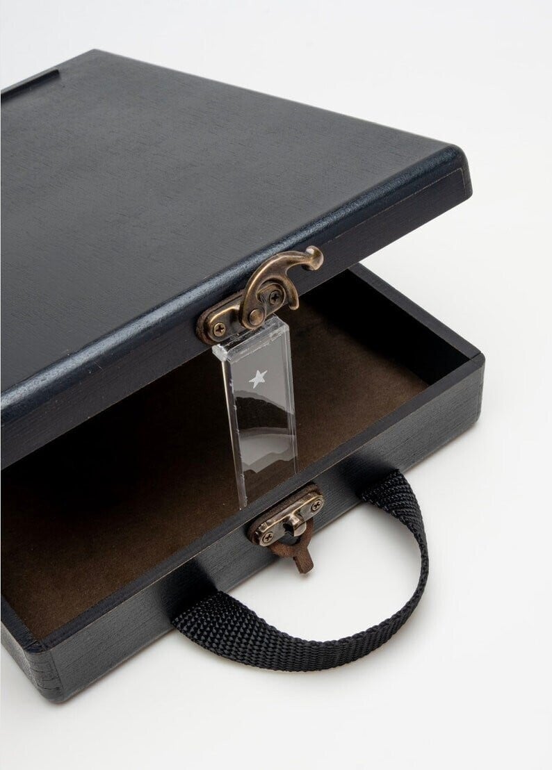 🎁Writers Messenger Wood Box A5