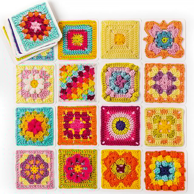[50 Unique Designs]Crochet Card Set