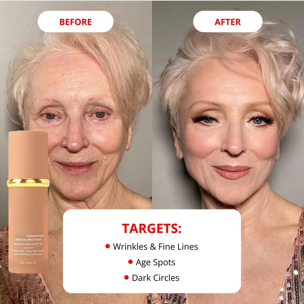 🔥🎁 Foundation 4 in 1 - Light Spectrum