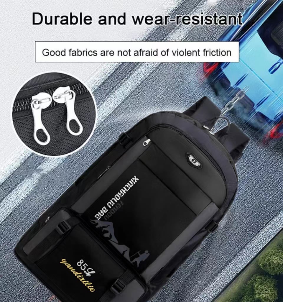 Expandable large-capacity oxford backpack