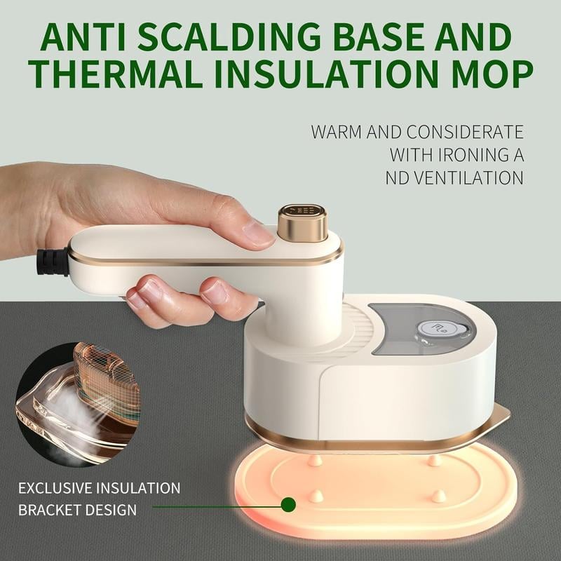 🌟 Say Goodbye to Wrinkles - ✨Mini Travel Iron for Clothes