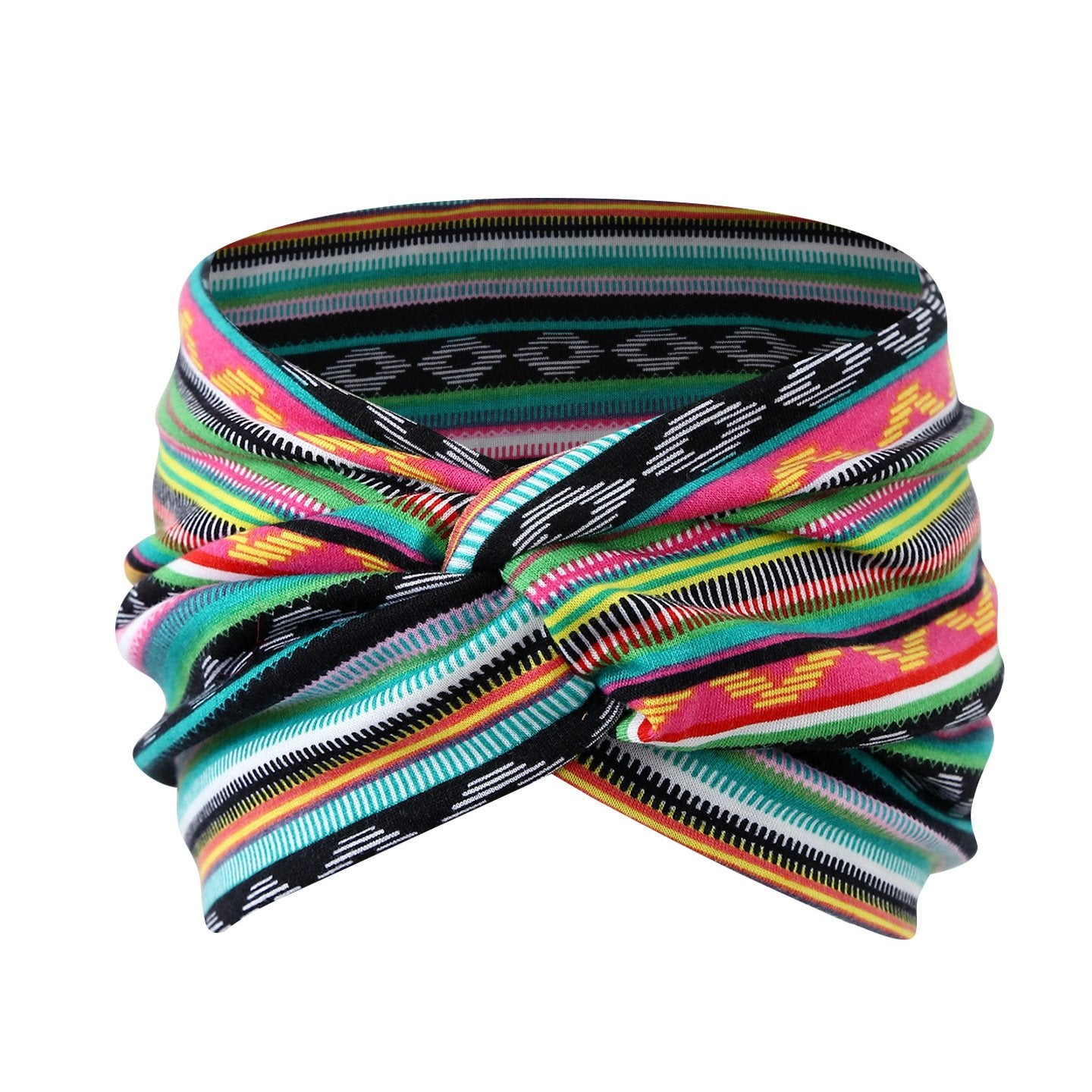 Bohemian style paisley sports headband