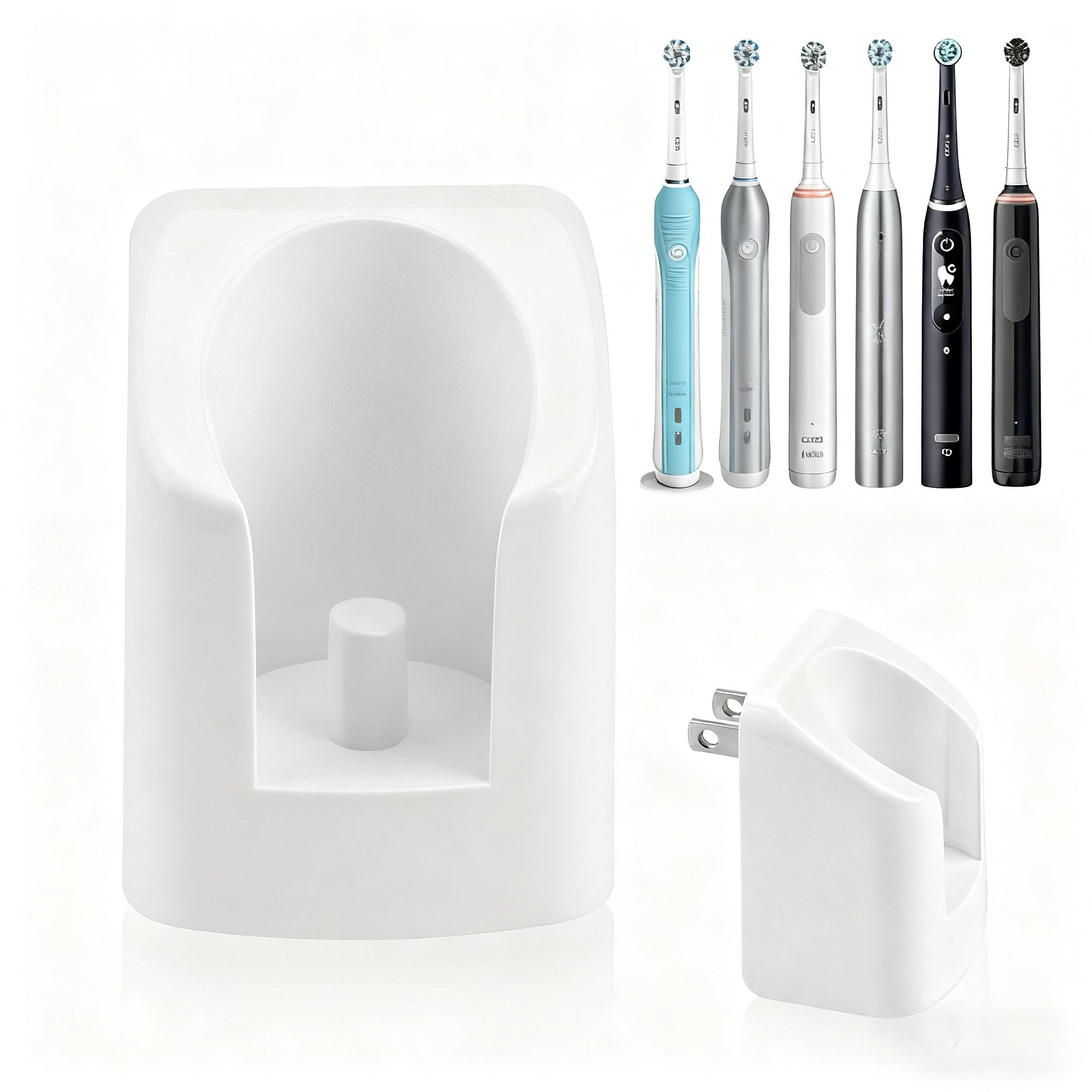 🏆Hot Sale⚡Wireless Electric Toothbrush Wall Charger Compatible with Oral-B and Braun Model