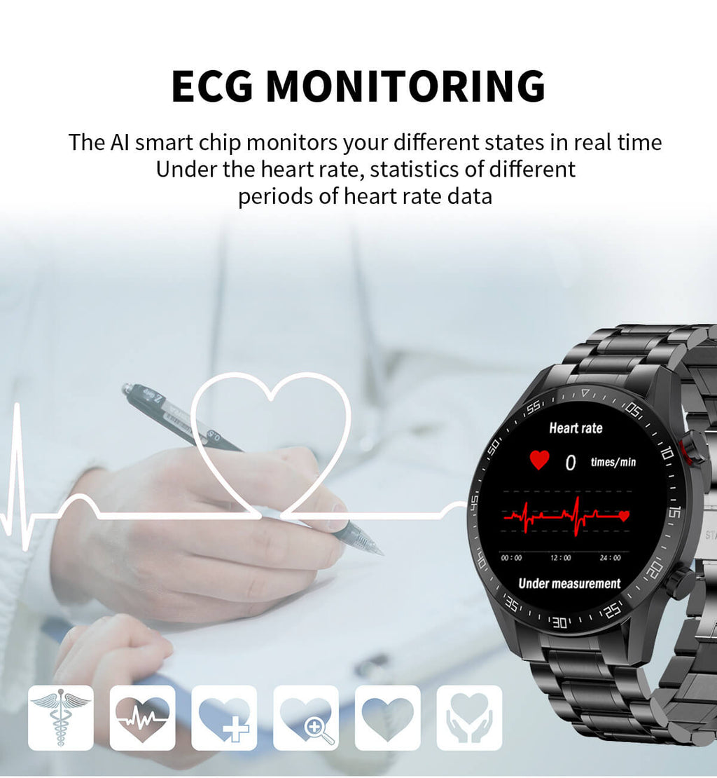 Multifunctional Bluetooth Talk Casual Smartwatch For Men/Women