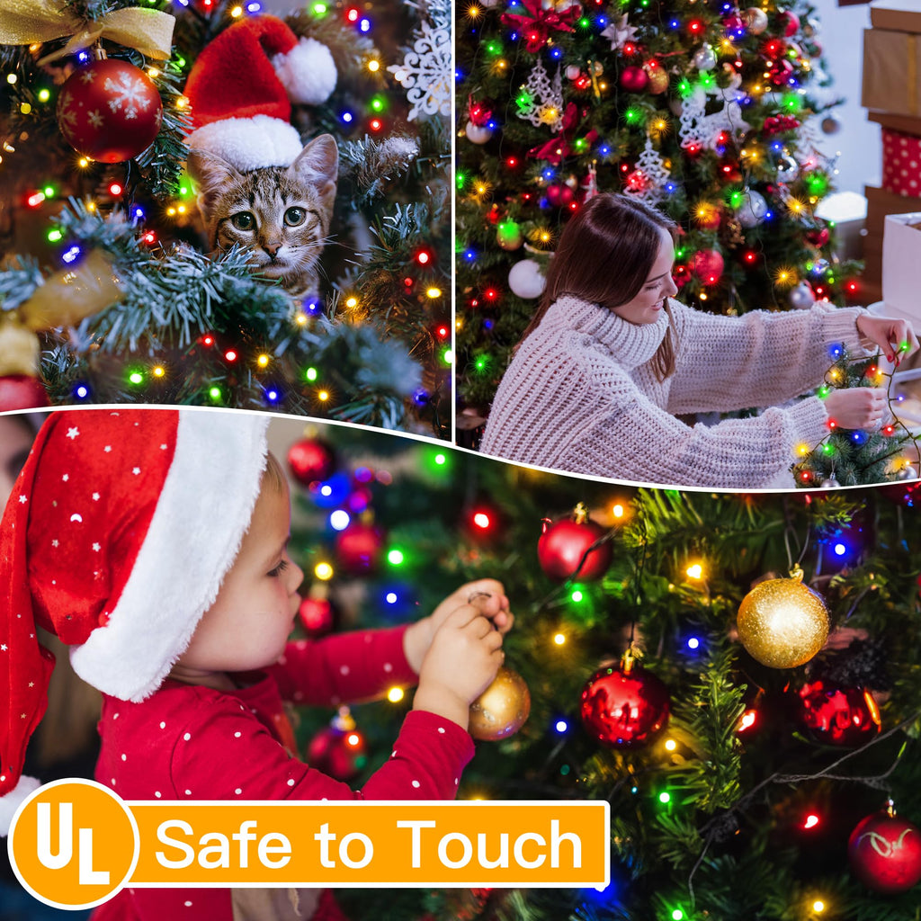 🎄Holiday Pre-Sale🔥Waterproof Christmas Tree Waterfall Lights with Ring