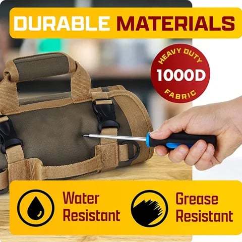 🔥 Tool Roll Bag Organizers