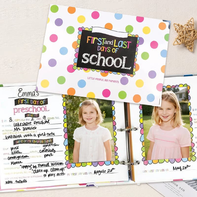 📚Easiest School Days Memory Album