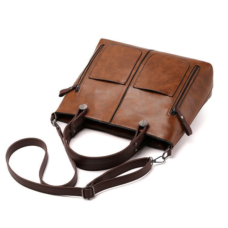 (Hot SALE-49% OFF )Ladies vintage leather shoulder bag