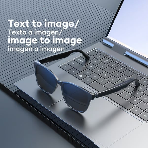 AI Wireless Bluetooth Translation Glasses