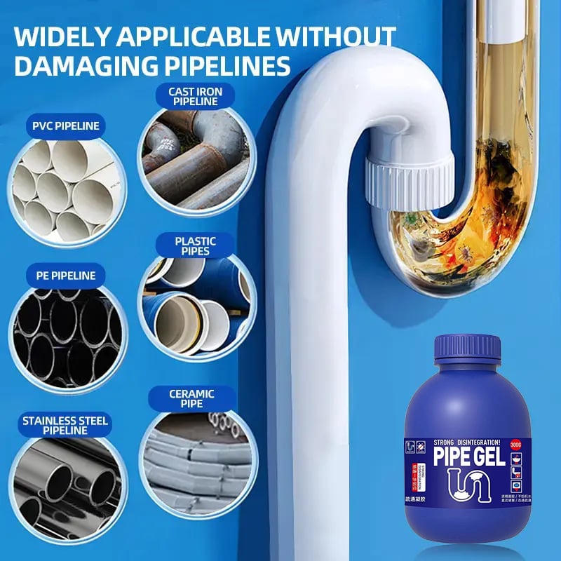 🏆Flash Sale⚡ 50K+ 🌈Strength Drain Cleaner Powerful Pipe Dredging Agent 🧼