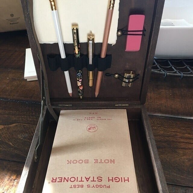 🎁Writers Messenger Wood Box A5