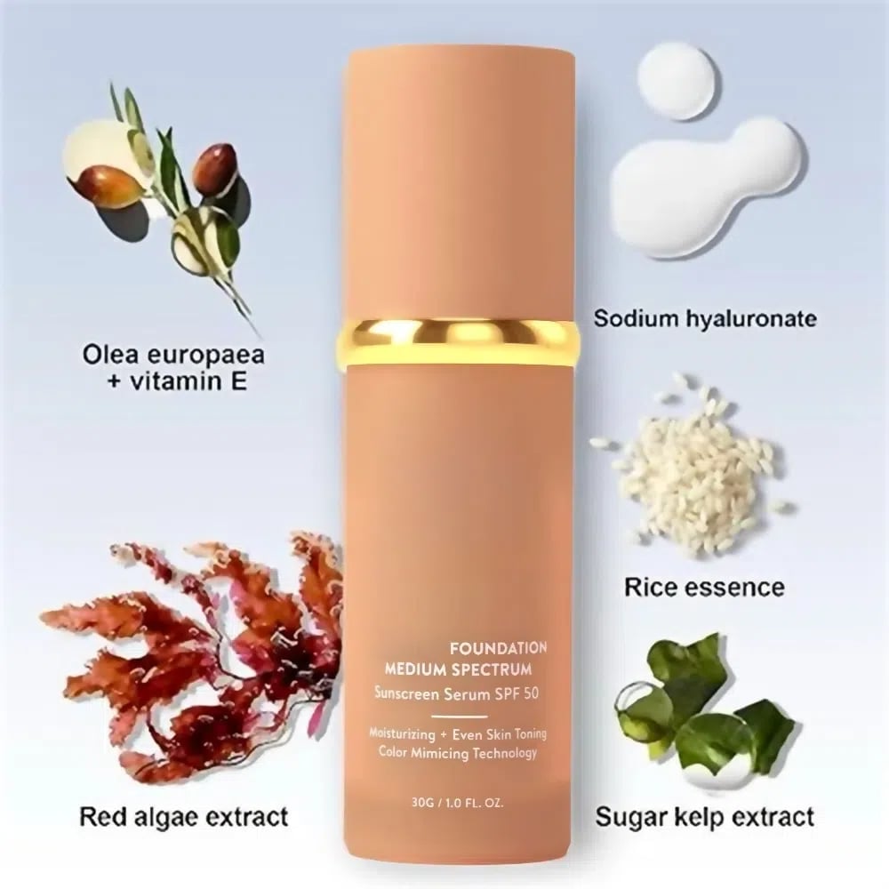 🔥🎁 Foundation 4 in 1 - Light Spectrum