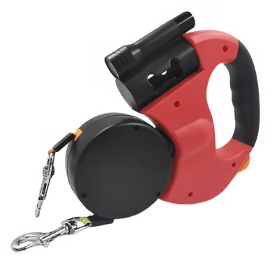 🔥Dual Retractable Dog Leash