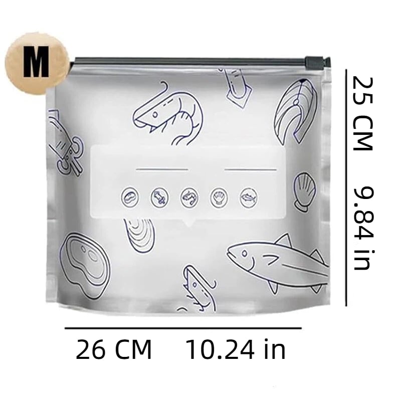 Reusable Aluminum Foil Freshness Seal Bags – Your Kitchen’s New Best Friend! 🍴✨