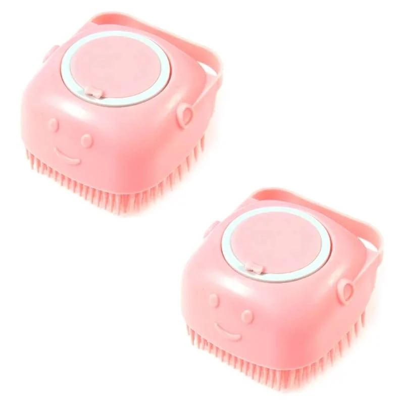💥 🧼🧼Bathroom 🐶Horse Dog Cat🐱 Bath Brush Massage Gloves Soft Safety Silicone Comb Pet Accessories❤️