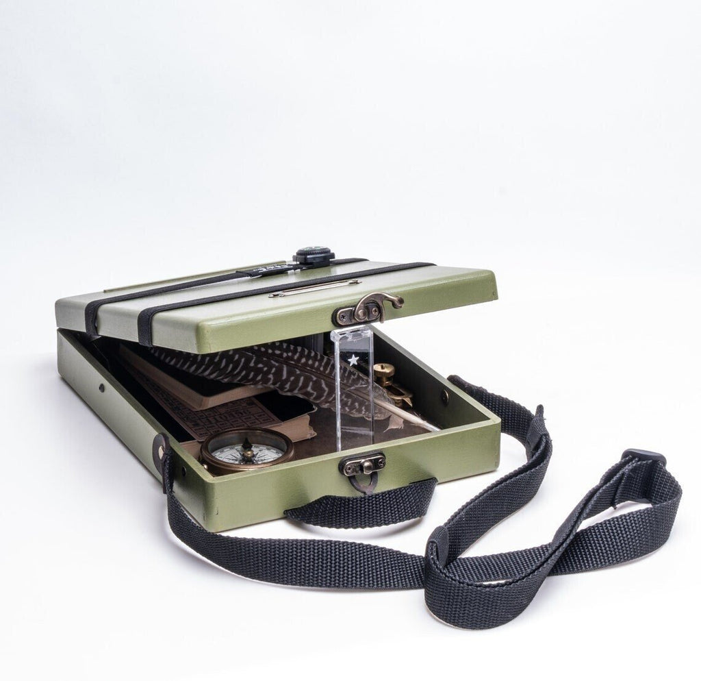 🎁Writers Messenger Wood Box A5