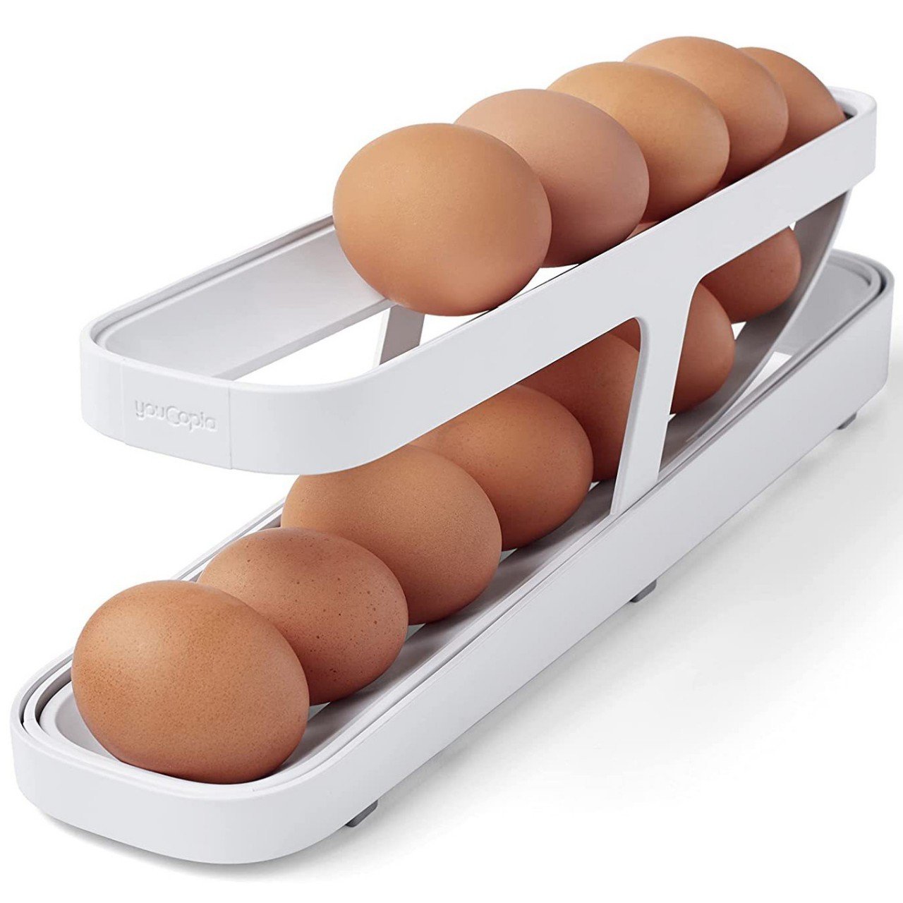 2023 New Automatic Roll-Down Double-layer Egg Dispenser