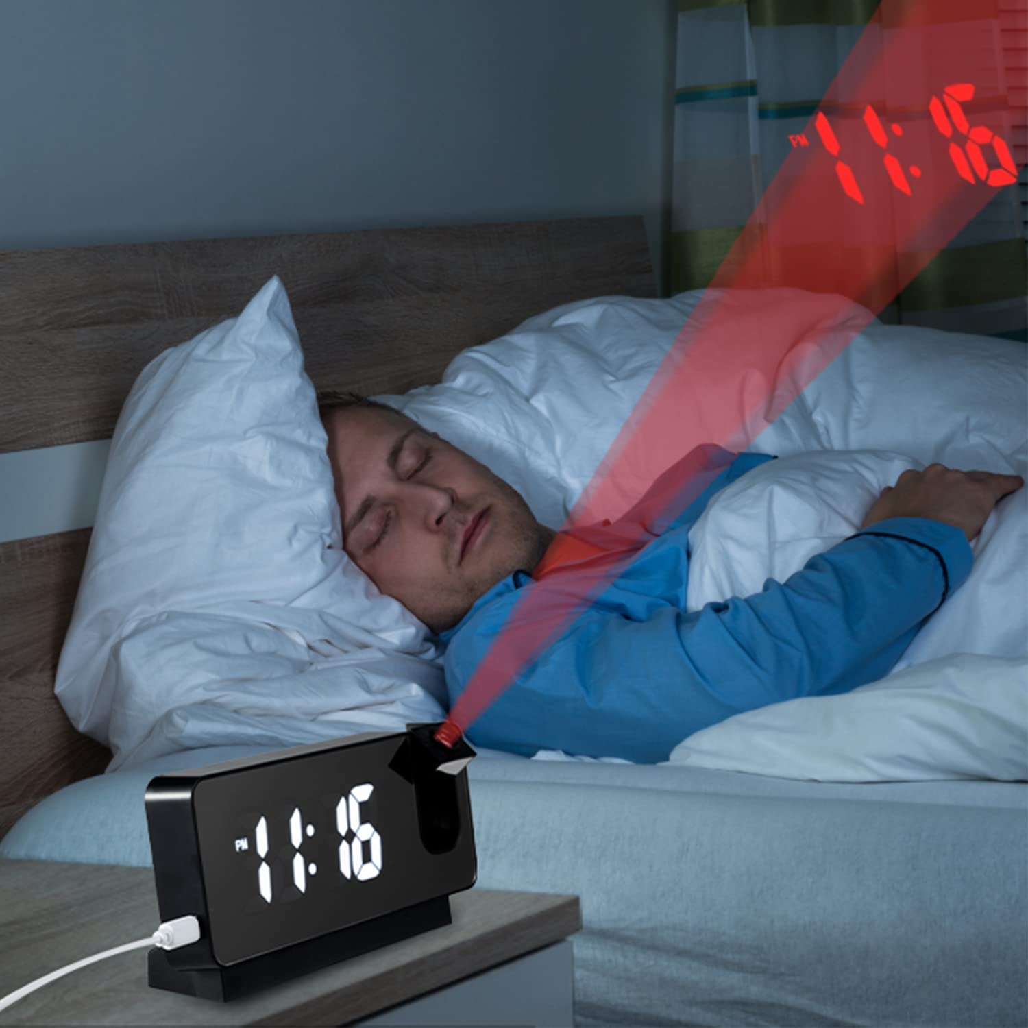 🔥Mirror Projection Alarm Clock