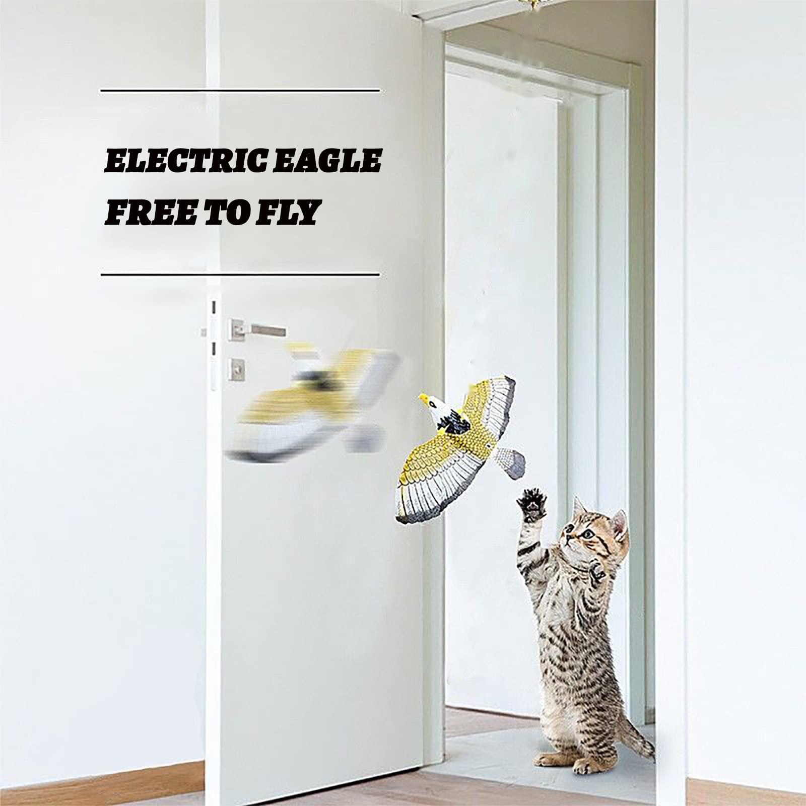 ⚡ Promotion - Automatic Moving Simulation Bird Interactive Cat Toy for Indoor Cats