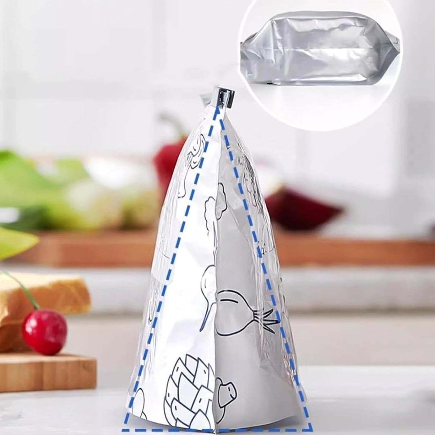 Reusable Aluminum Foil Freshness Seal Bags – Your Kitchen’s New Best Friend! 🍴✨