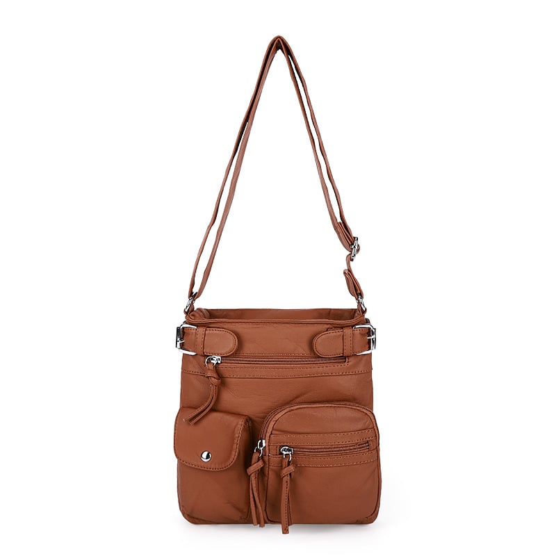 💥Multi-Pocket Crossbody Bag Soft Shoulder Purse Bag