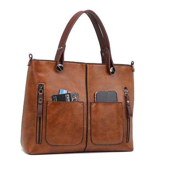 (Hot SALE-49% OFF )Ladies vintage leather shoulder bag