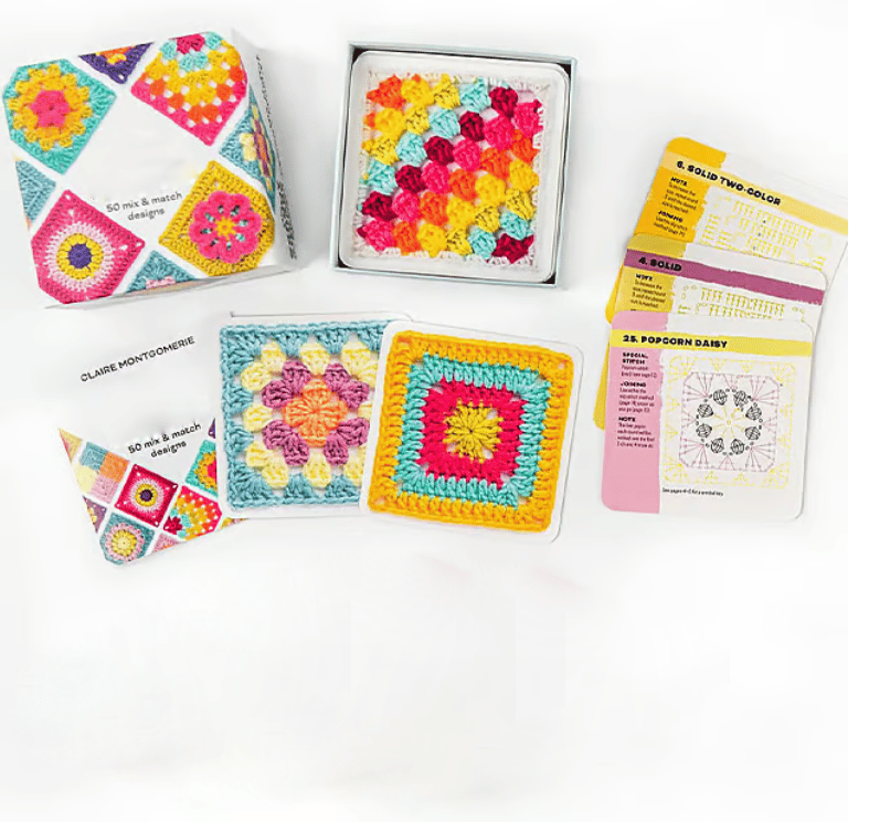 [50 Unique Designs]Crochet Card Set