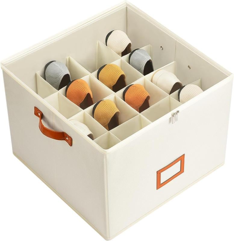 🔥Fabric Shoe Organizer Storage Box